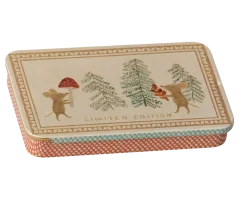 Kovový krabička Christmas mice