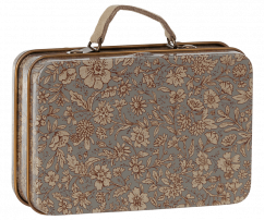 Kovový kufrík Blossom Grey Maileg