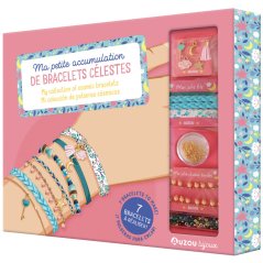 Ein großes Set kosmischer Armbänder