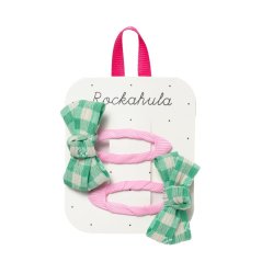 Pukačky Gertie Gingham Twisty Bow