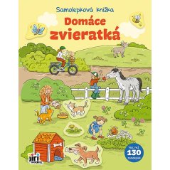 Samolepková knížka Domácí zvířata