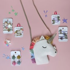 Regenbogen-Einhorn-Clip