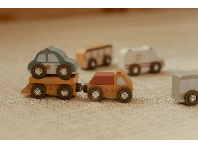 Little Dutch Sada drevených autíčok