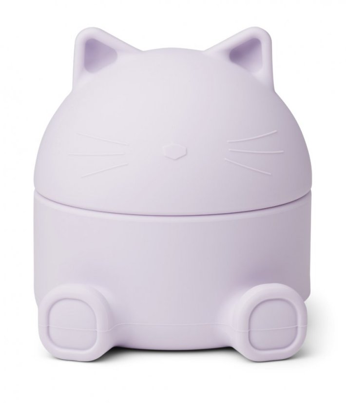 Box na dětské poklady / organizér Murphy Cat light lavender