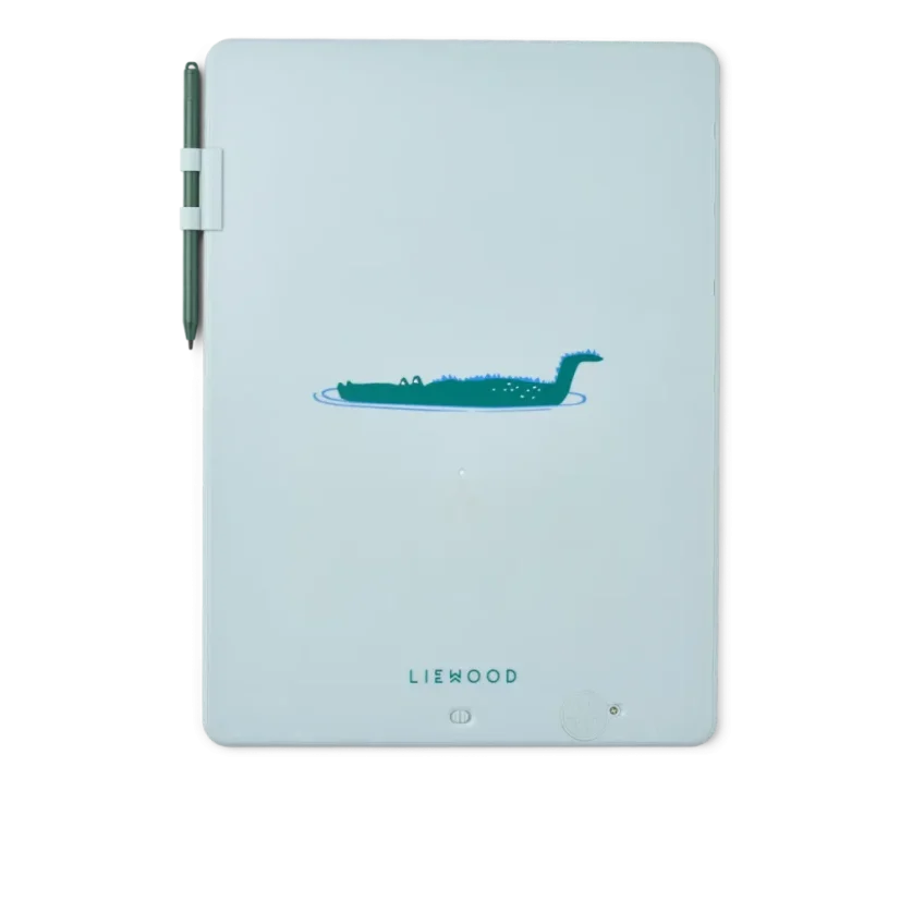 Detský tablet na kreslenie Zora Croco / Dove blue