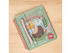 Little Dutch Rubbelbuch Rosa & Friends