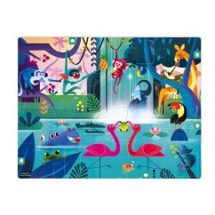 Puzzle Džungľa s prekvapením 20 ks
