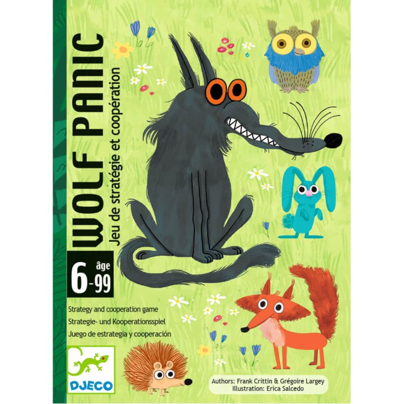 Wolf Panic: Ein kooperatives, strategisches Kartenspiel
