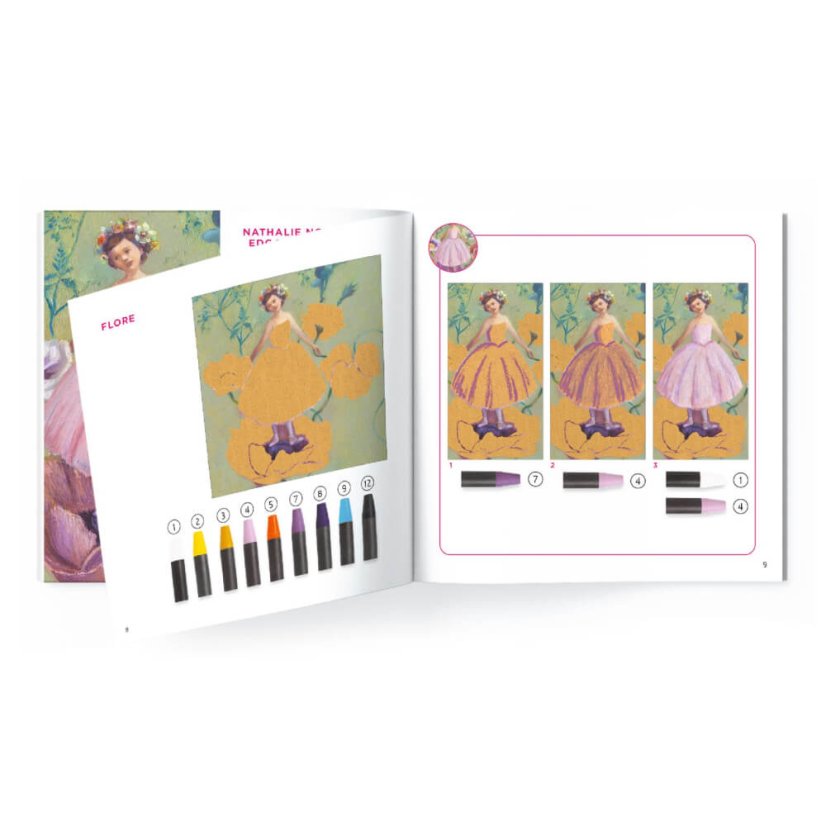 Inspiriert von Claude Monet: Seerosen auf dem Teich