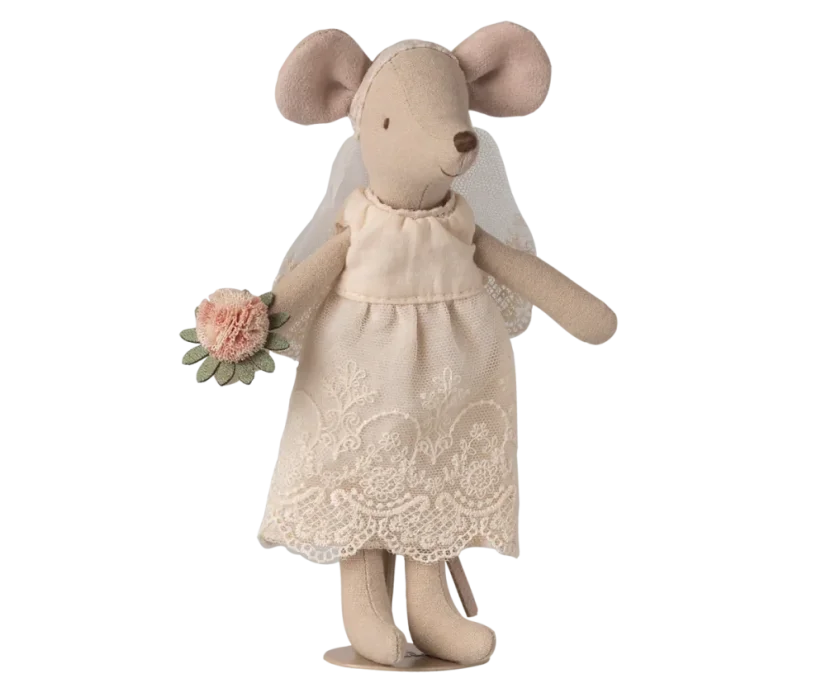 Hochzeitspaar, Mutter und Vater Maileg