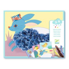 Gestalten mit Wolle und Klettverschluss Mit Mützen