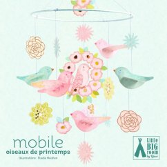 Jarní ptáčci Závěsné papírové mobile