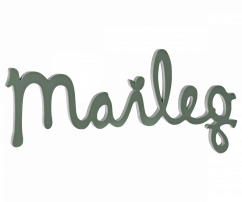 Maileg dřevěné logo Mint