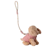 Postroj a vodítko pro plyšová zvířátka Powder Maileg