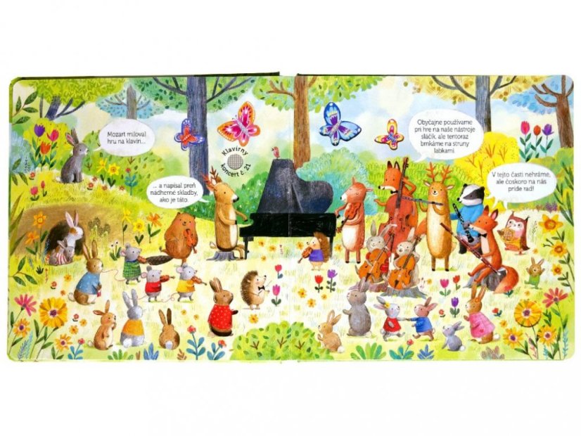 Ein Orchester aus Tieren spielt Mozart