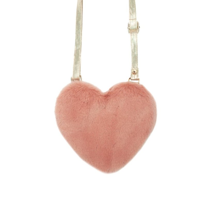 Fluffy Heart Handtasche