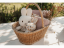 Plüschhase Miffy Vintage Blumen 35 cm