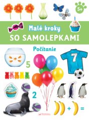 Počítanie Malé kroky so samolepkami 5+