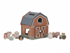 Little Dutch House mit Einsatzformen Bauernhof aus Holz