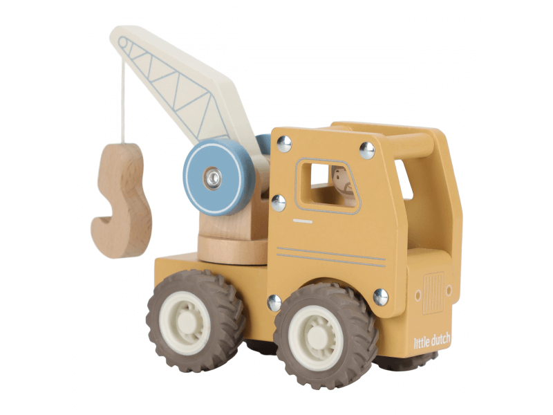 Little Dutch Autožeriav drevený