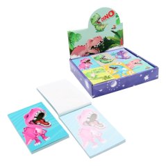 Blok trhací s potlačou 59x83 mm Dinosaur náhodný výber