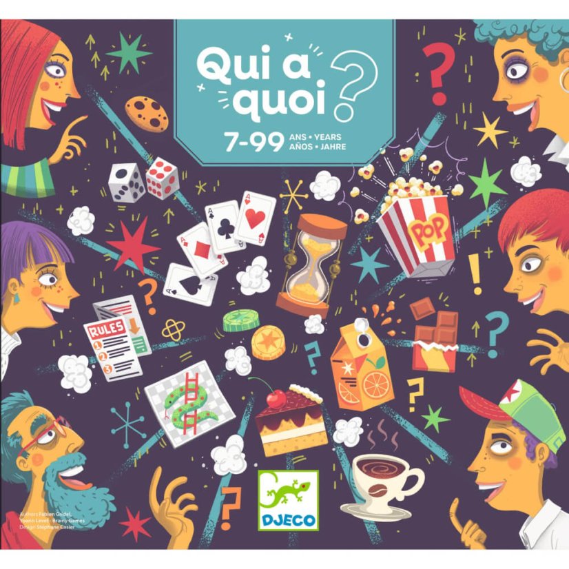 Qui-a-quoi? Kooperatívna dedukčná hra