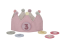 Little Dutch Narodeninová korunka s číslami Pink