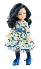 Oblečení pro panenky 32 cm - Šaty Nia s ježkem
