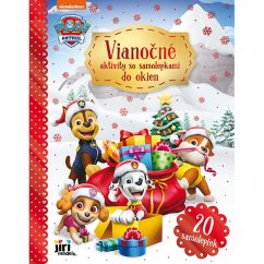 Vánoční aktivity se samolepkami do oken Labková patrola