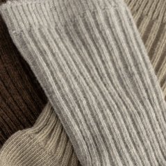 Ponožky 3ks soft grey/ment/brown různé velikosti