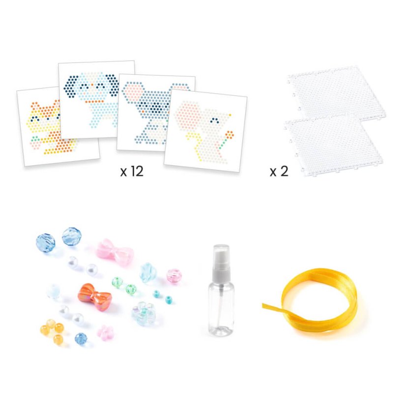 Artistic Aqua – Korálkování – 12 přívěsků