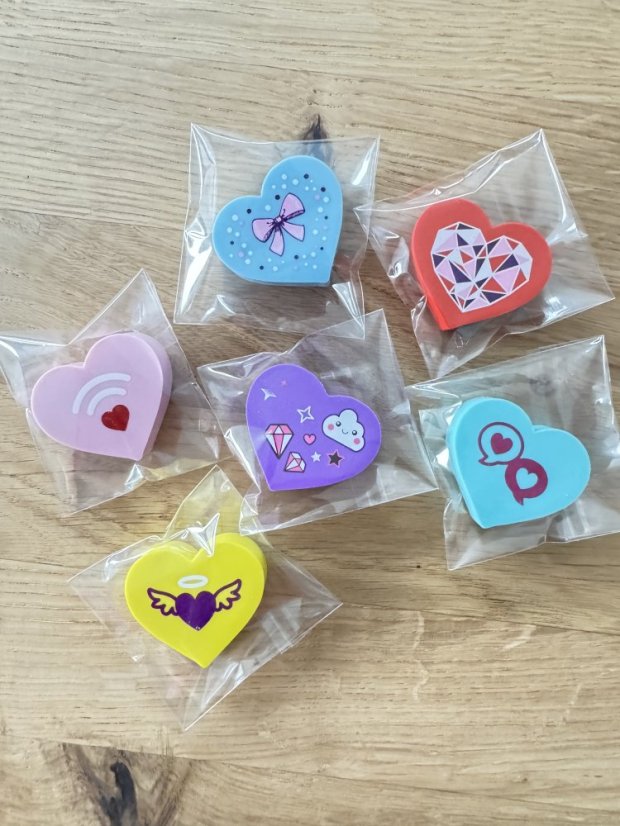 Gummiherz, zufällige Auswahl