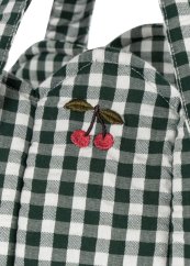 Prenosná postieľka green check
