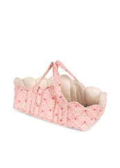 Prenosná postieľka Lacy pink