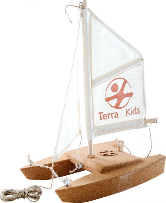 Haba Terra Kids Plachetnica Katamarán