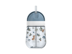 Little Dutch Tasse mit Strohhalm, 300 ml, 9 M+ Forest Friends