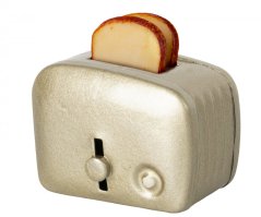Miniatúrny toustovač silver Maileg