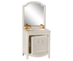 Umyvadlo so zrkadlom off white Maileg