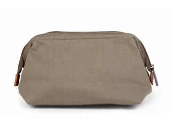 Kulturbeutel Babybedarf Canvas Khaki