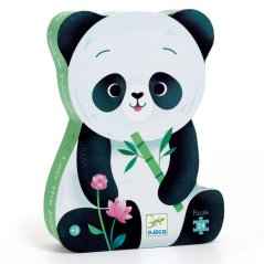 Puzzle ve tvarované krabici: Panda Leo