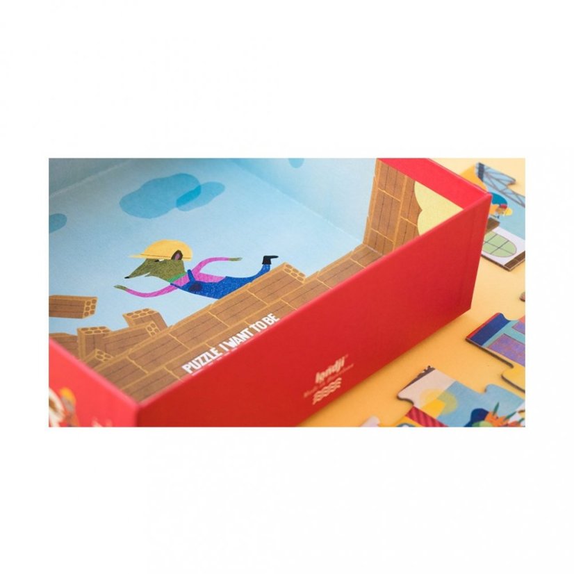 Ich möchte ein Baumeister-Puzzle sein – 36 Teile