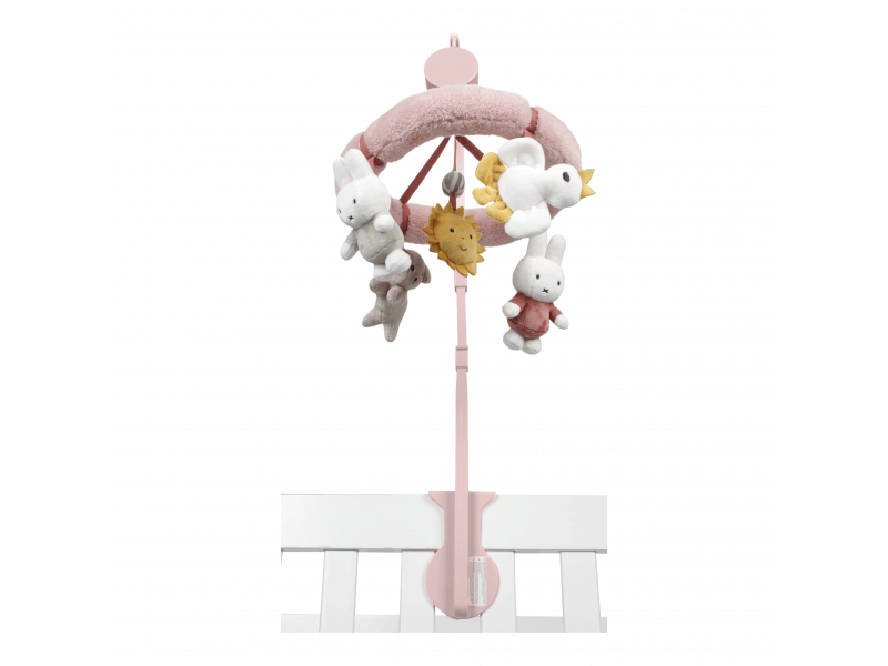 Little Dutch Musikkarussell Miffy flauschig rosa