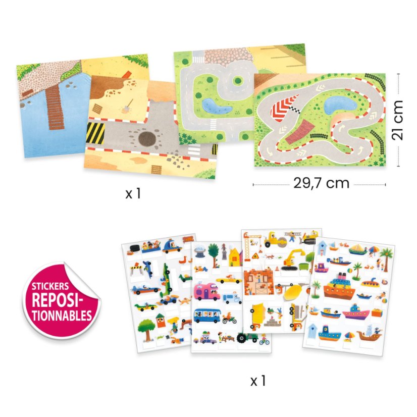 Aufkleber zum Anheben von Fahrzeugen