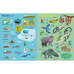 Samolepková knížka Planeta Země