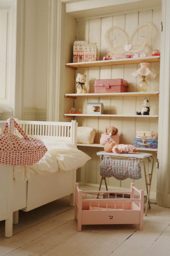 Tragbares Bett Rosie rose