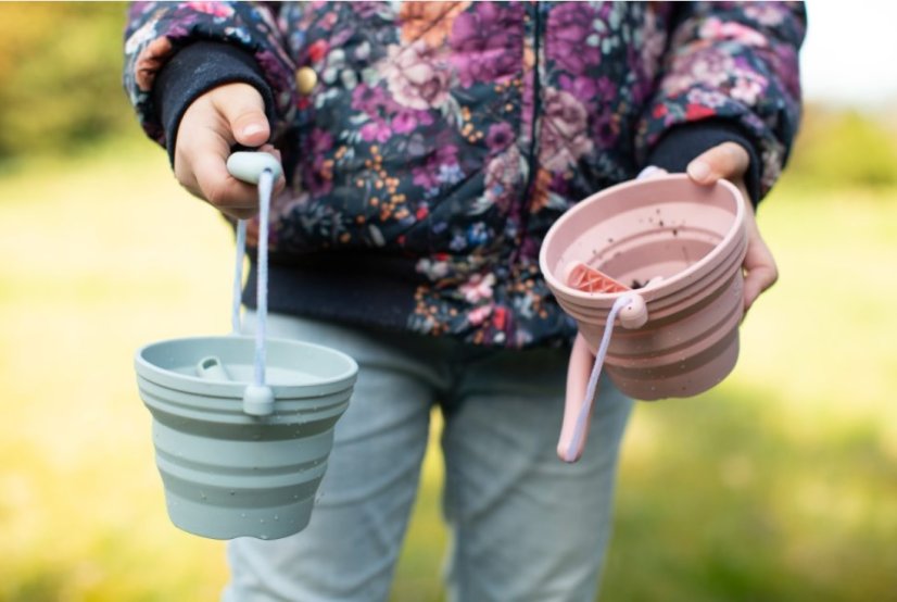 Gartenset (Eimer + Spaten) in verschiedenen Farben - Gartenset - Farbe:: duck egg blue