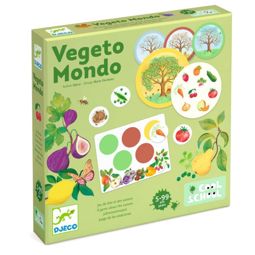 Rastliny sveta (Vegeto Mondo) loto, určovanie ročných období