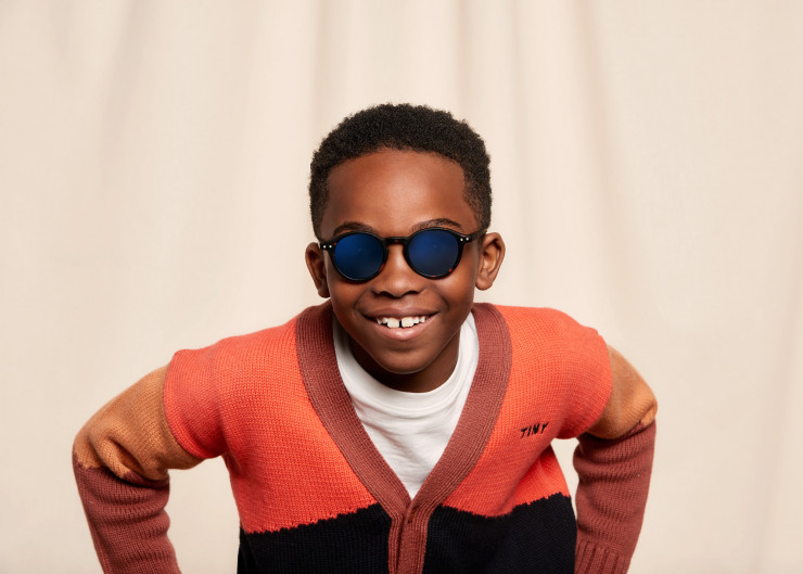 #D Junior Sluneční brýle 5-10r IZIPIZI různé barvy - IZIPIZI farby: BLACK