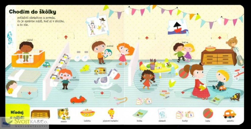 Ich wachse, spiele und lerne etwas über den Alltag