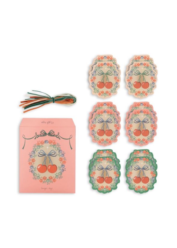 Große Kirsch-Weihnachts-Namensschilder